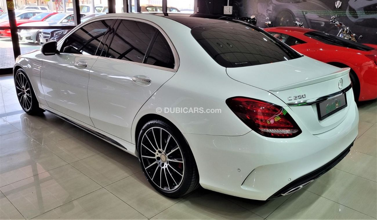 Mercedes-Benz C 250 AMG Pack MERCEDES C250 AMG 2016 GCC IN IMMACULATE CONDITION FULL SERVICE HISTORY FROM THE AGENCY FOR
