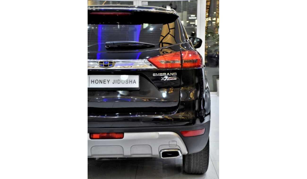 Geely Emgrand X7 EXCELLENT DEAL for our Geely Emgrand X7 Sport 4WD ( 2018 Model ) in Black Color GCC Specs