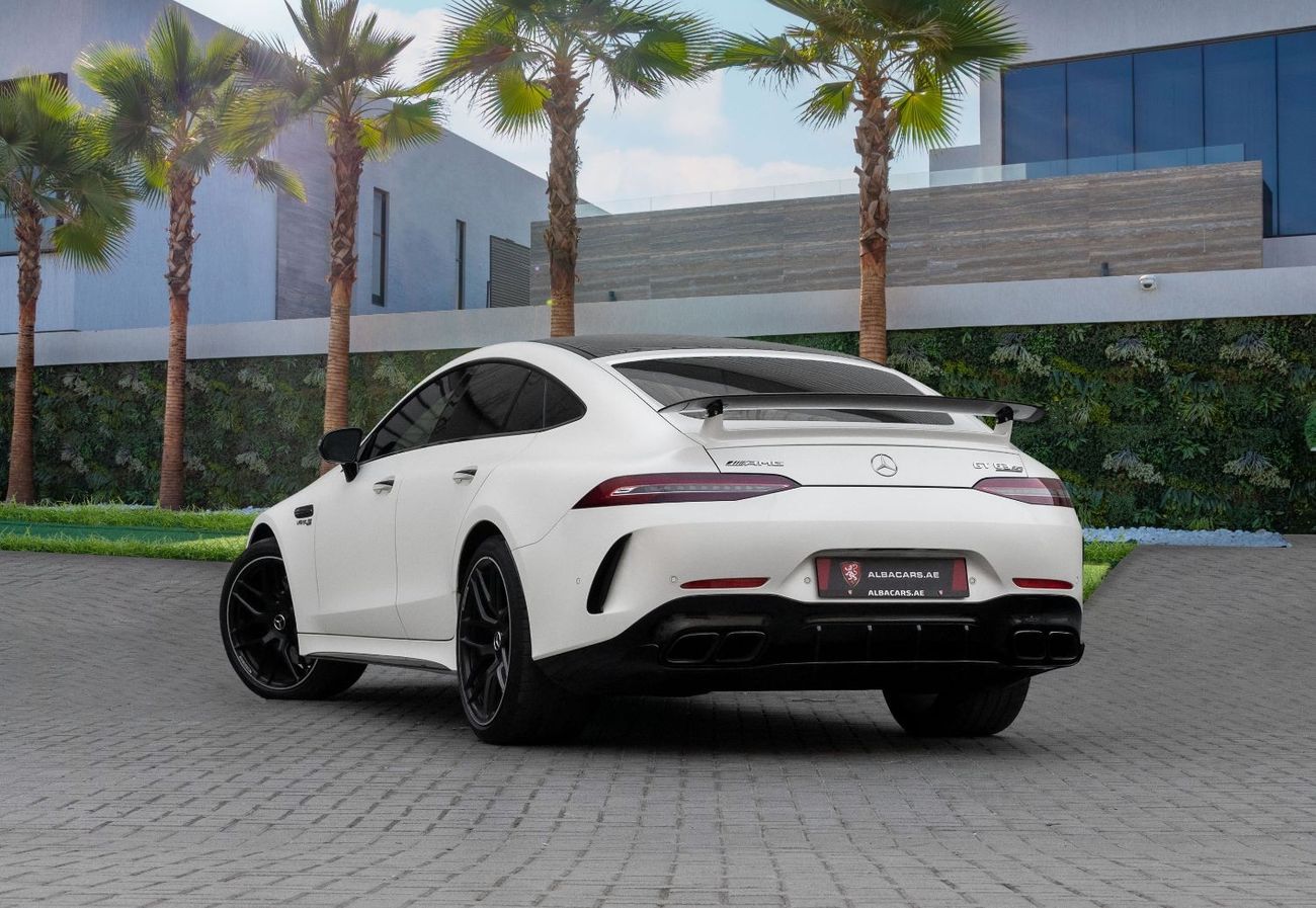 مرسيدس بنز AMG GT 63s Coupe | 8,225 P.M  | 0% Downpayment | Fully Maintained