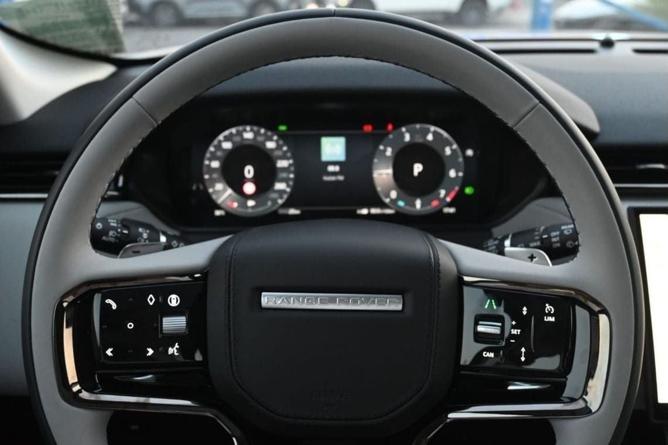 لاند روفر رينج روفر فيلار R-DYNAMIC SE Land Rover Range Rover Velar, R Dynamic SE 2.0L Turbo AWD, Model 2025, Color Santorini 