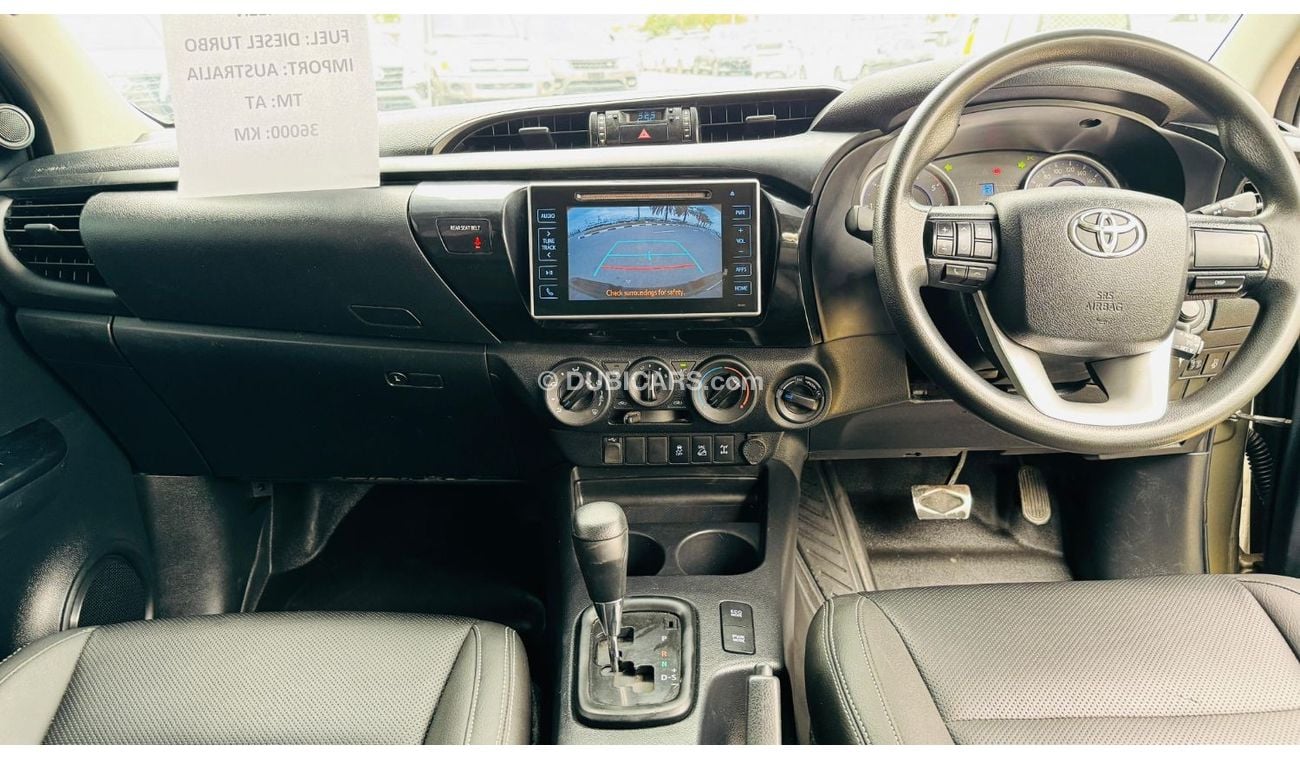 Toyota Hilux MODIFIED TO 2023 GR SPORT | 2.8L DIESEL TURBO ENGINE | LEATEST ALLOY RIMS | BLACK LEATHER SEATS | AF