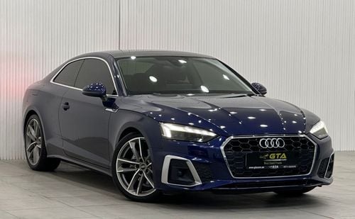 Audi A5 40 TFSI S Line 2021 Audi A5 40TFSI S-Line Coupe, May 2026 Al Naboodah Warranty + Service Contract, G