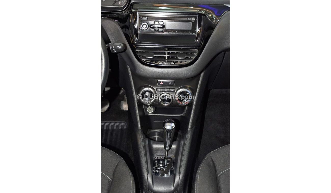 Peugeot 208 EXCELLENT DEAL for our Peugeot 208 2016 Model in Black Color GCC Specs