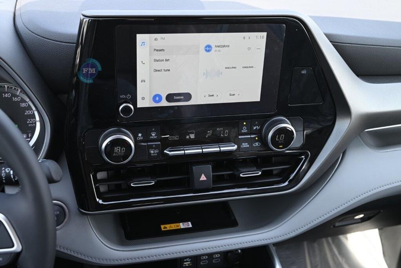 Toyota Highlander GLE Hybrid 2.5L (Black)