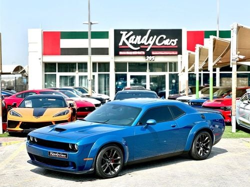 دودج تشالينجر RT SCAT PACK WIDE BODY 6.4L | Monthly 1700/- | 0% DP | Sunroof | # 21435