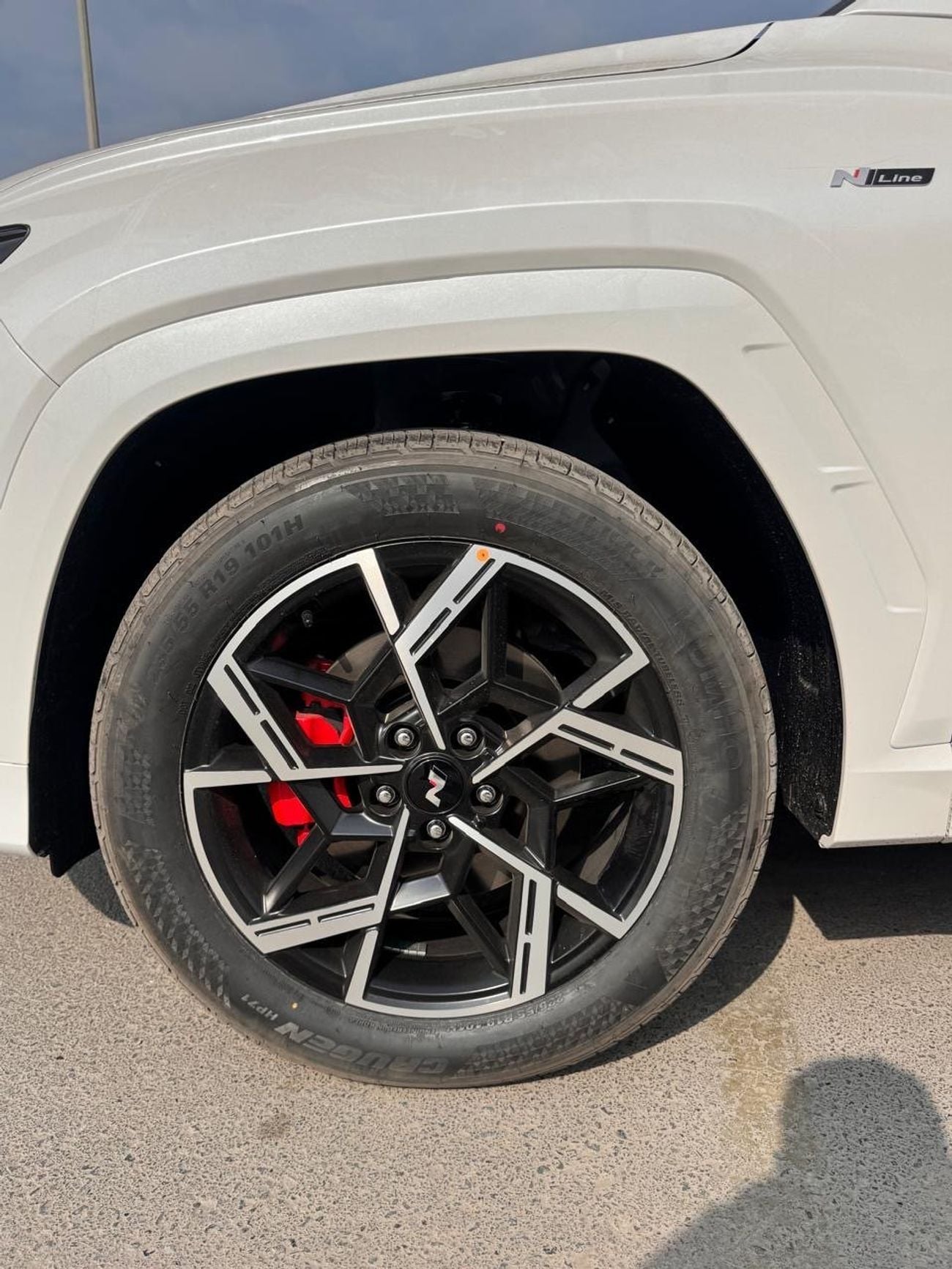 Hyundai Tucson 2025 N Line , 2.0L , sunroof , power seat