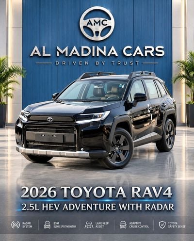 Toyota RAV4 ADVENTURE 2.5L HEV Adventure With Radar & BSM