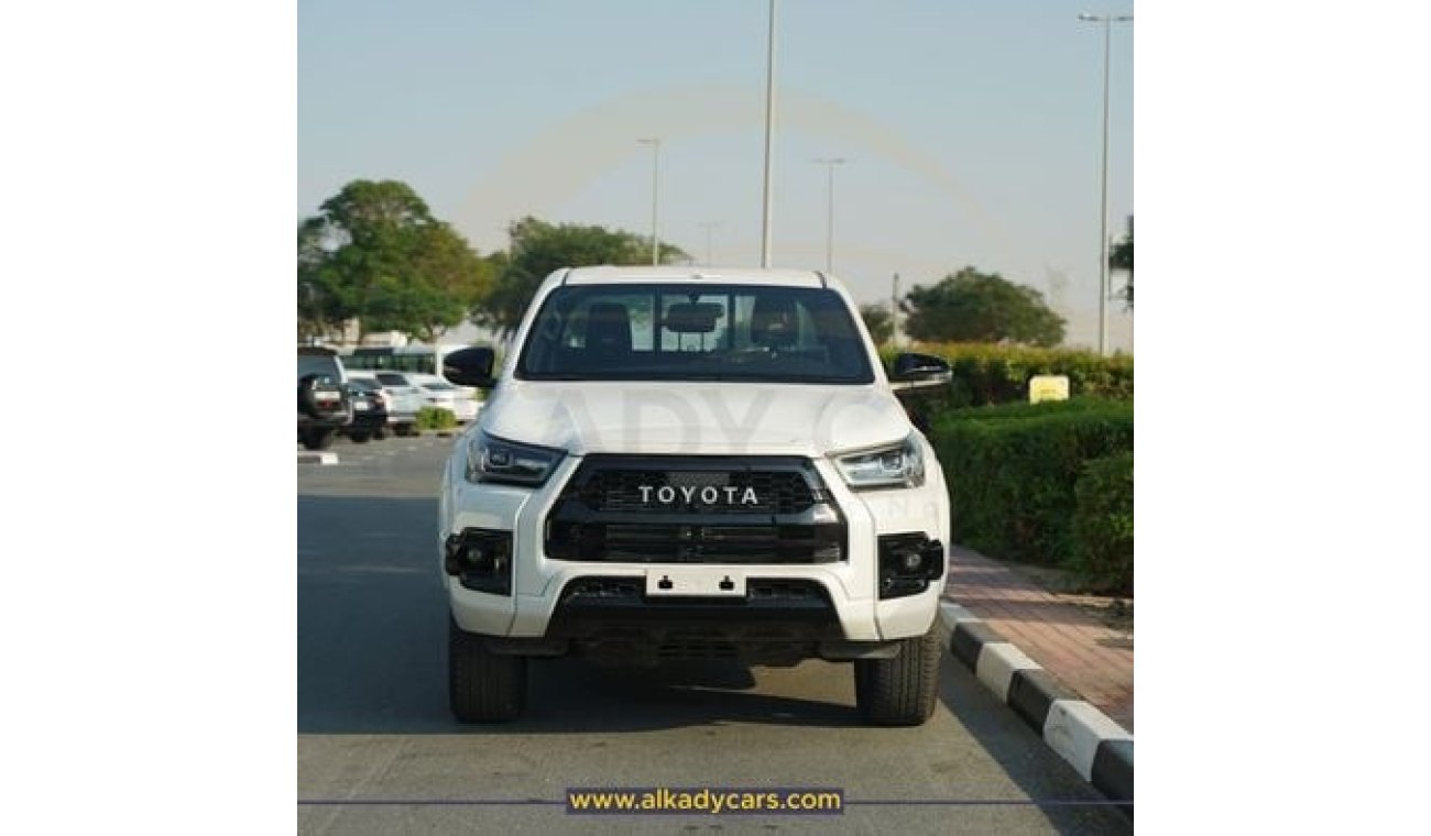 Toyota Hilux TOYOTA HILUX GR SPORT 2.8L 4WD PICK-UP A/T DIESEL MODEL 2023 GCC SPECS