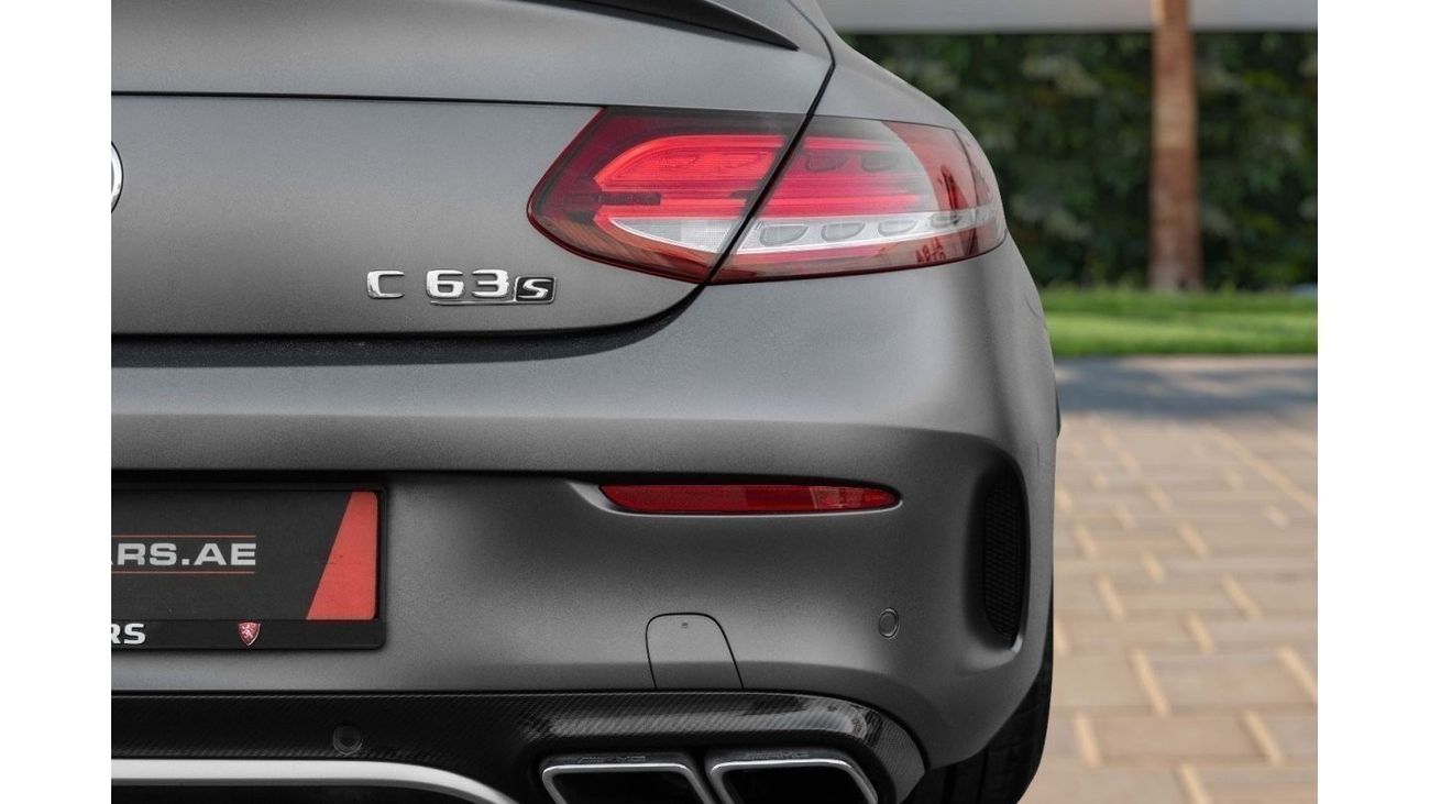 Mercedes-Benz C 63 Coupe | 4,817 P.M  | 0% Downpayment | LOW KMS!