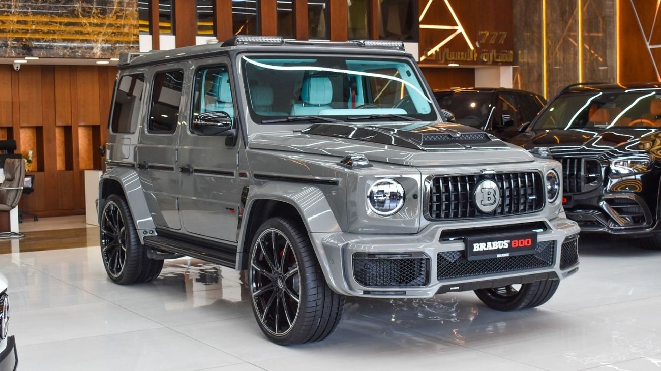 مرسيدس بنز G 63 AMG MERCEDES-BENZ G800 BRABUS 4.0 V8 TWIN TURBO 800HP | BRABUS MIDDLE EAST