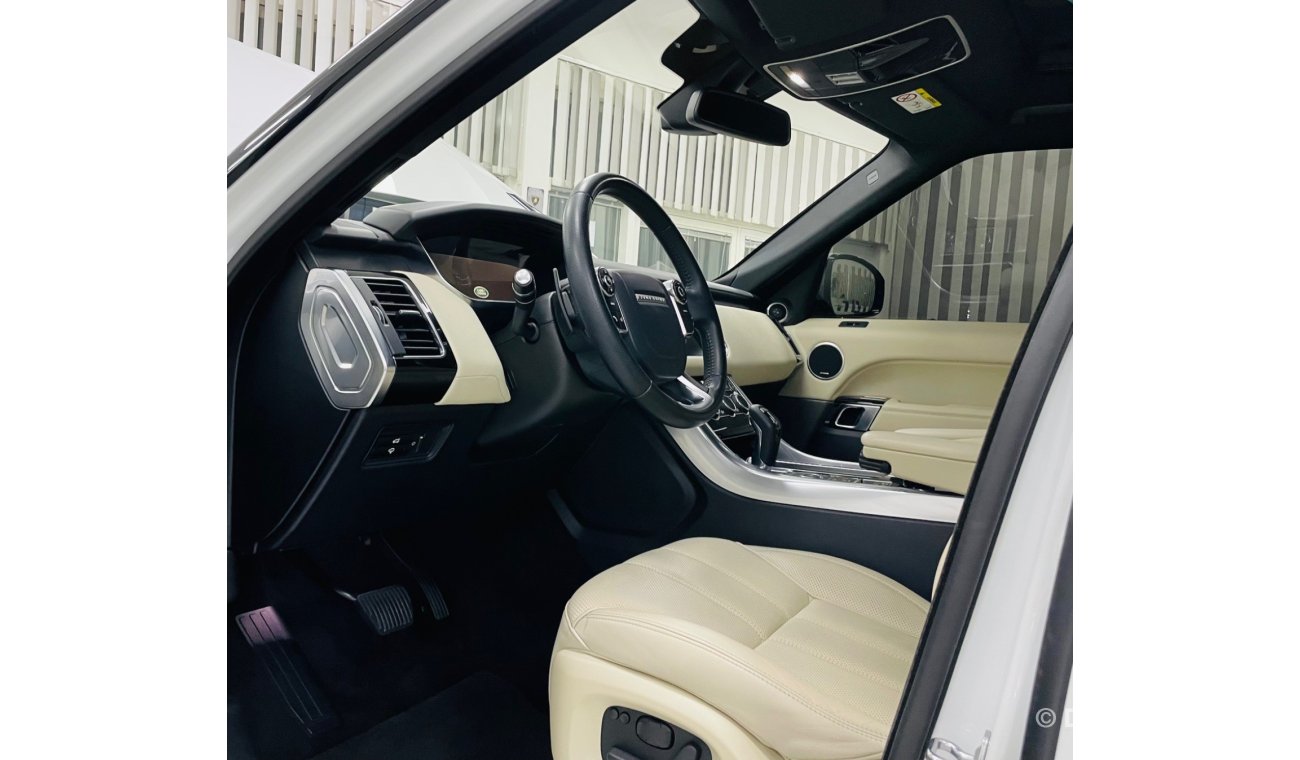 Land Rover Range Rover Sport GCC .. FSH .. Perfect Condition .. HSE .. Top Range .. V6 .