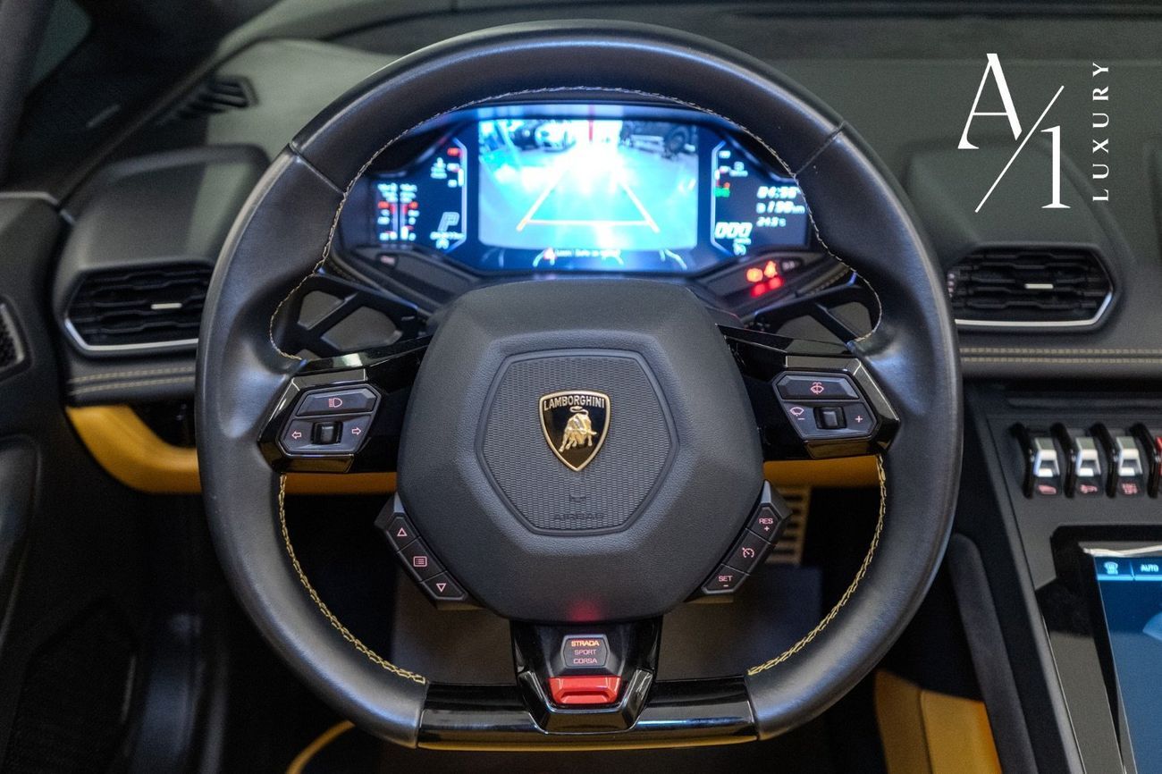 لامبورغيني هوراكان ايفو سبايدر 2021 Lamborghini Huracan Spyder EVO, Warranty, Full Service History, Excellent Condition,GCC Spec