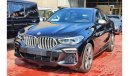 بي أم دبليو X6 M 50i Under Warranty Full Option 2023 GCC