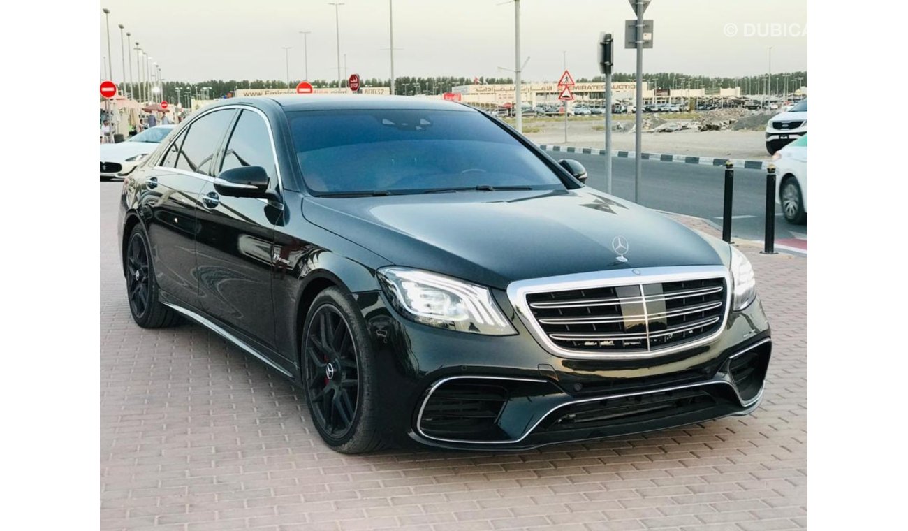 مرسيدس بنز S 550 (Mercedes Benz 2015 S550 (S63 AMG original kit -AMERICAN GCC