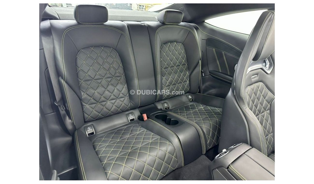 Mercedes-Benz C 63 AMG 2017 Mercedes Benz C63S AMG Coupe Edition 1, Full Mercedes / Silber Arrows Service History, GCC