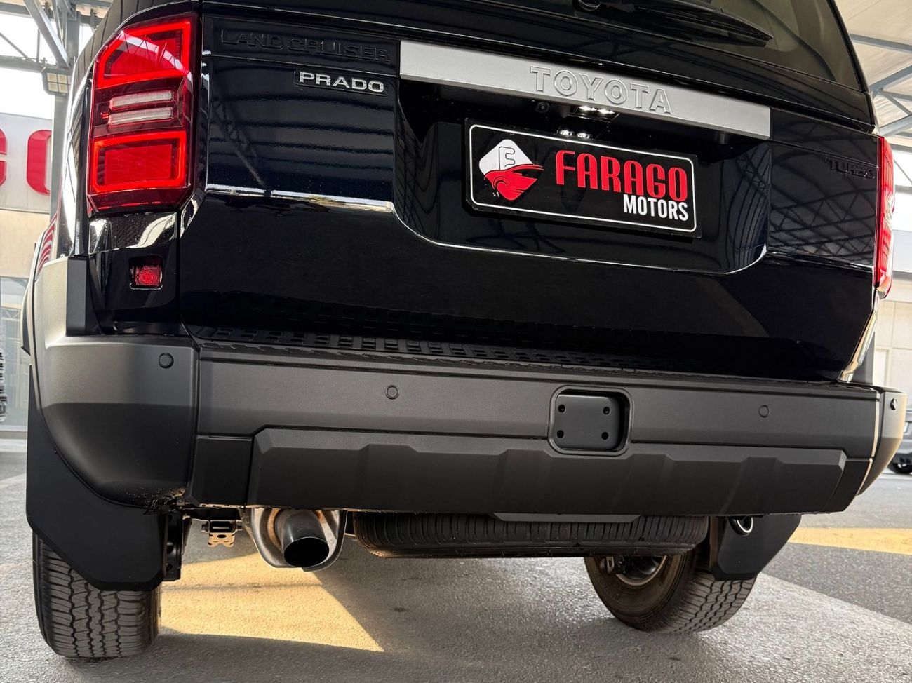 Toyota Prado 2026 PRADO 2.4 TURBO SUNROOF BLACK INTERIOR