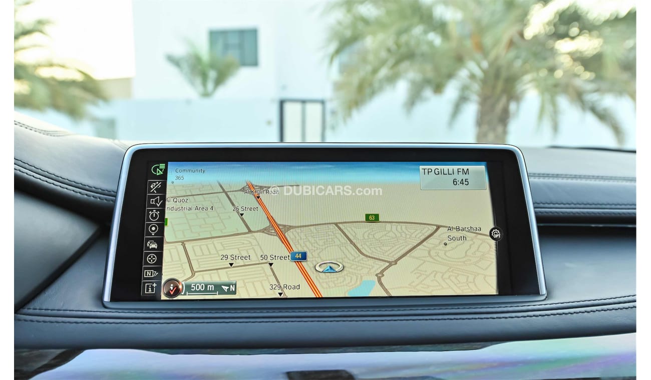 BMW X6 xDrive50i V8 | 2,526 P.M | 0% Downpayment | Full Option |  Exceptional Condition