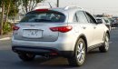 إنفينيتي QX70 Excellence 3.7L - V6 - with Warranty from Agency - GCC Specs - Zero KM