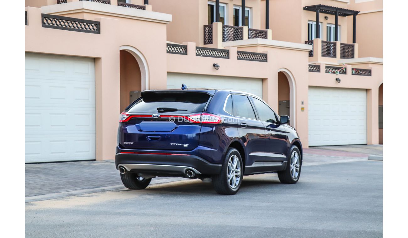 Ford Edge Titanium AWD AED 2300 P.M with 0% Downpayment