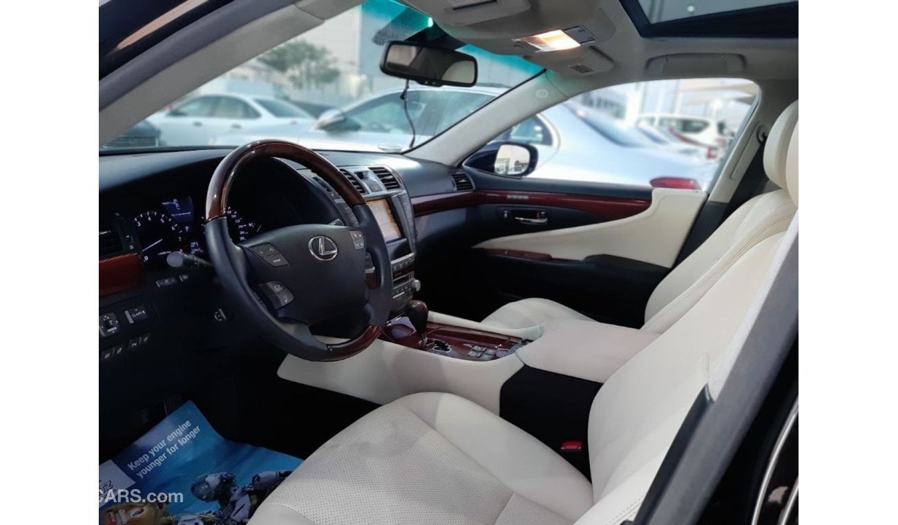 Lexus LS460 لكزس LS430 2012 وارد كوريا صبغ وكالة بدون حوادث فل اوبشين فتحة جلد