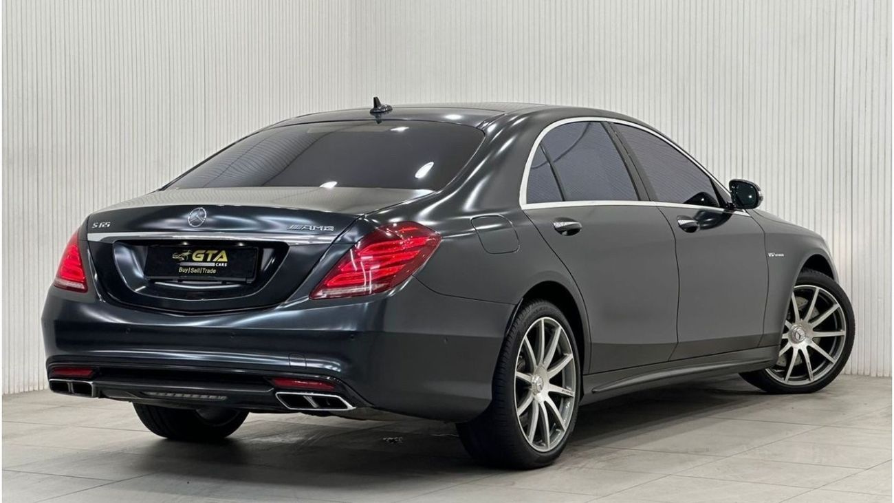 Mercedes-Benz S 65 AMG Std 2015 Mercedes Benz S65 AMG, Service History, Full Options, Very Low Kms, GCC