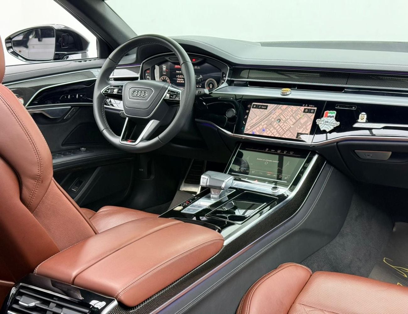 Audi A8 L 55 TFSI HIGH SPEC 2023 Audi A8 L 55 TFSI quattro, Warranty, Full Audi Service History, GCC Specs