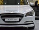 Hyundai Genesis PLATINUM EXCELLENT DEAL for our Hyundai Genesis 3.8 ( 2016 Model ) in White Color GCC Specs