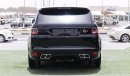 Land Rover Range Rover Sport SVR