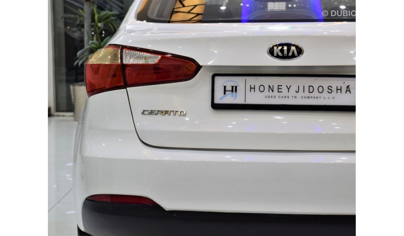 Kia Cerato EXCELLENT DEAL for our KIA Cerato ( 2015 Model ) in White Color GCC Specs