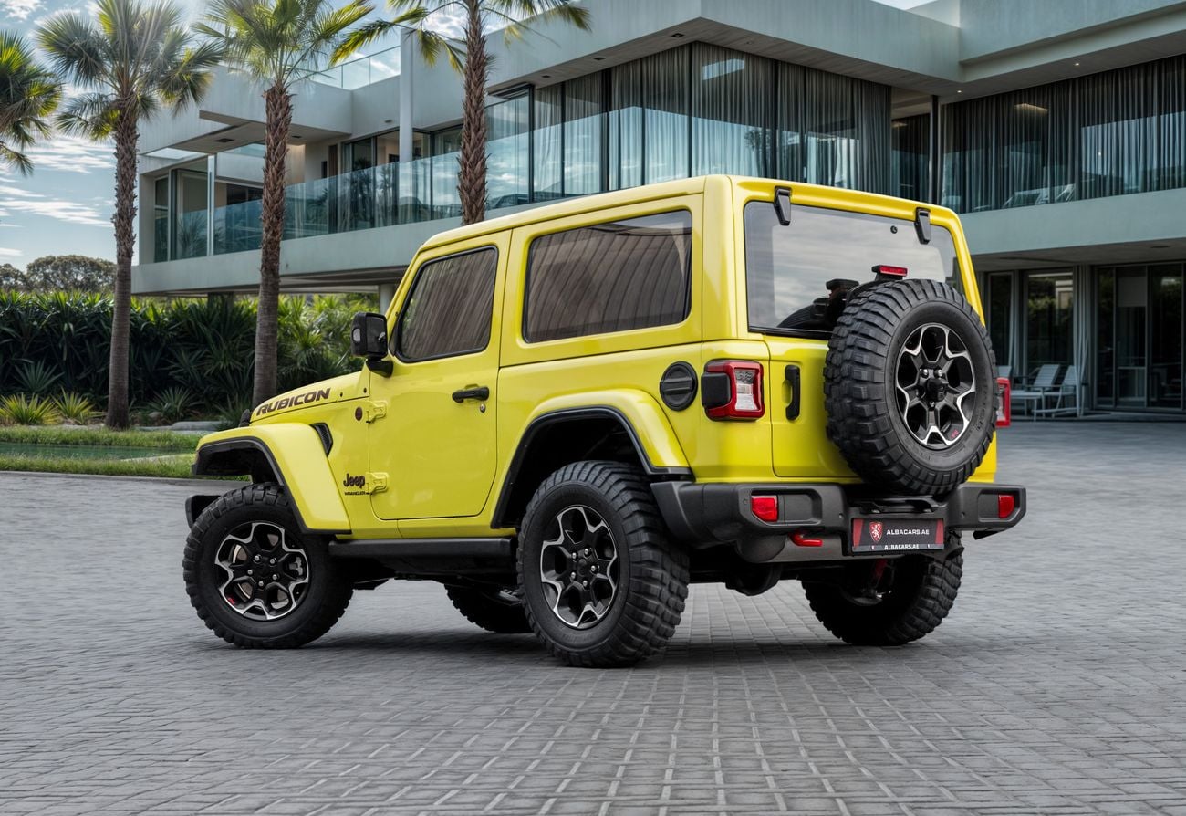 جيب رانجلر Wrangler Rubicon | 2,938 P.M | 0% Downpayment | JEEP WARRANTY 2027!