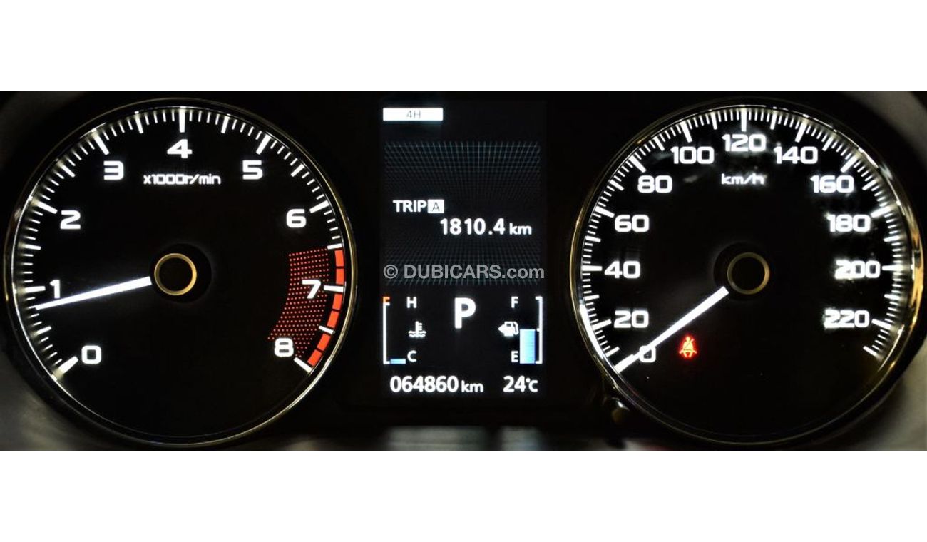 Mitsubishi Montero ORIGINAL PAINT!! ( صبغ وكاله ) AMAZING Mitsubishi Montero Sport 2016 Model!! in Dark Blue Color! GCC