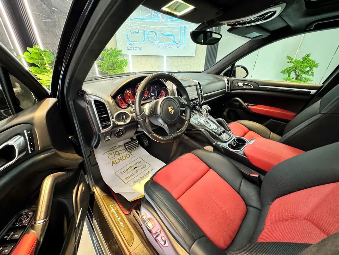 بورش كايان Turbo S 4.8L (550 HP) SPECIAL TURBO S || TOP RANGE || GCC || ACCIDENTS FREE || BEST CONDITIONS