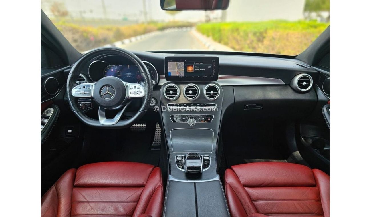 Mercedes-Benz C 200 AMG Pack MERCEDES C200 AMG 2019 GCC FULLY LOADED SINGLE OWNER IN MINT CONDITION