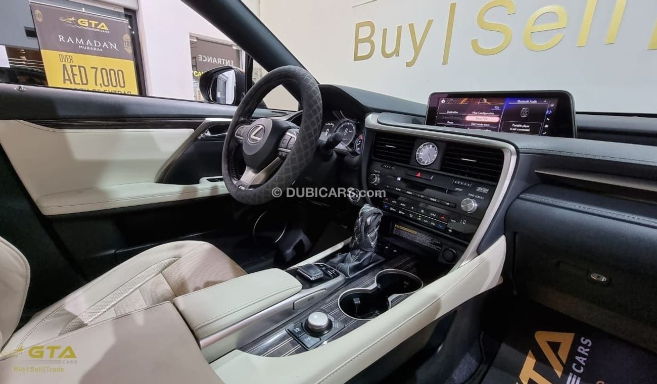 Lexus RX450h 2017 Lexus RX-450 F-Sport Hybrid, Lexus Warranty + Service, GCC