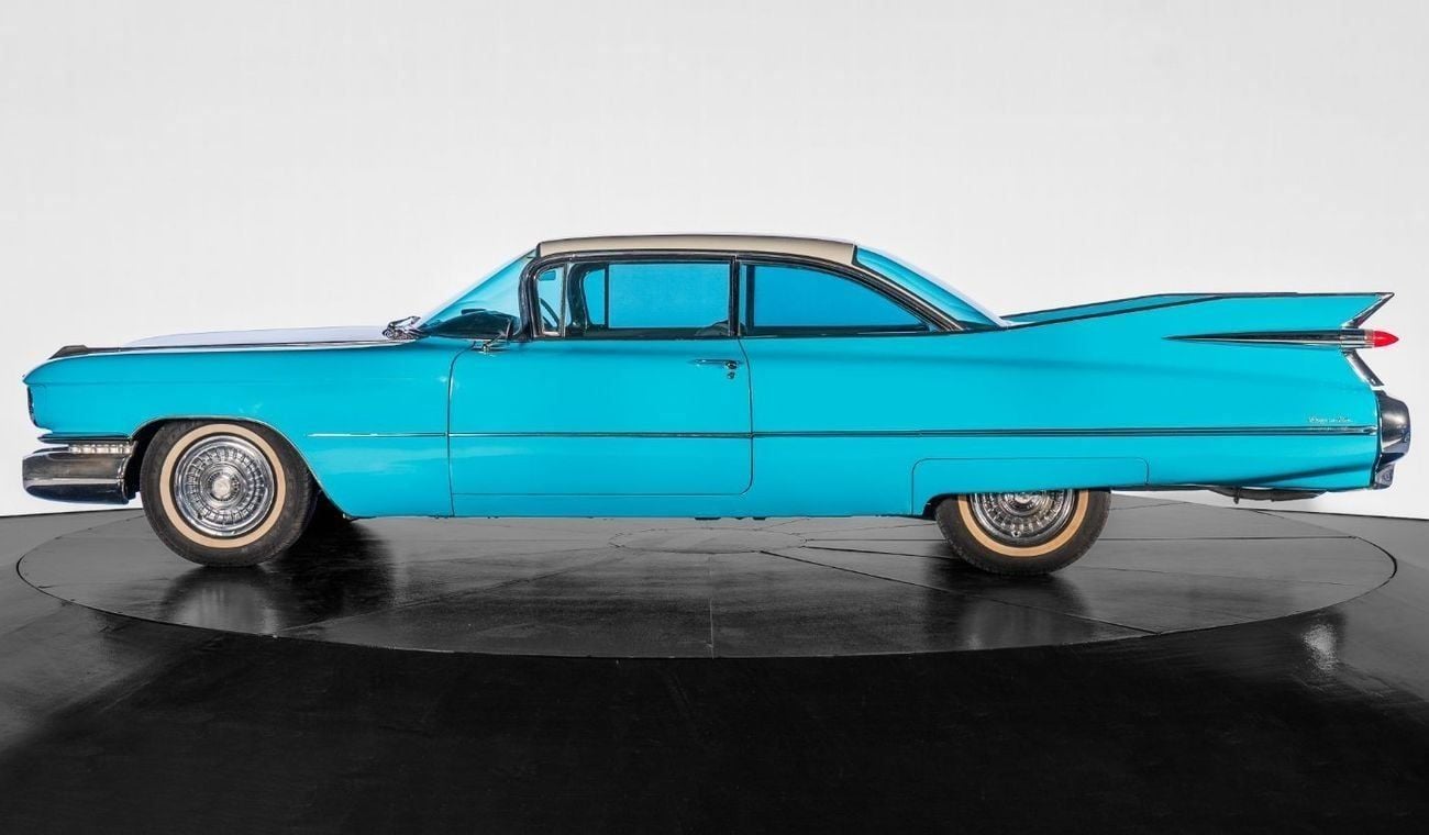 كاديلاك دي فيل كوبيه Original interior