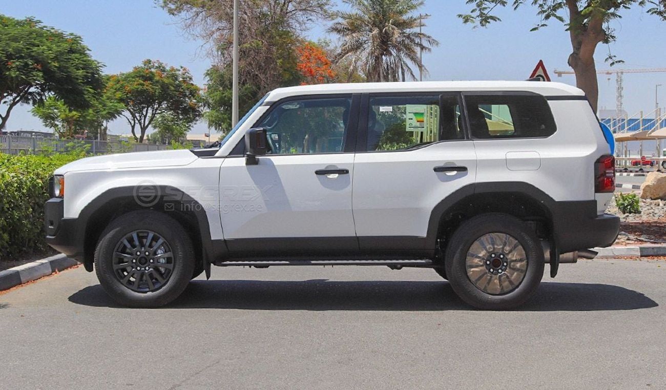 Toyota Prado TX . 2.4L . 8-Speed Automatic . Turbo Petrol . 4WD . 7 Saets . 5 Doors Ready for Export