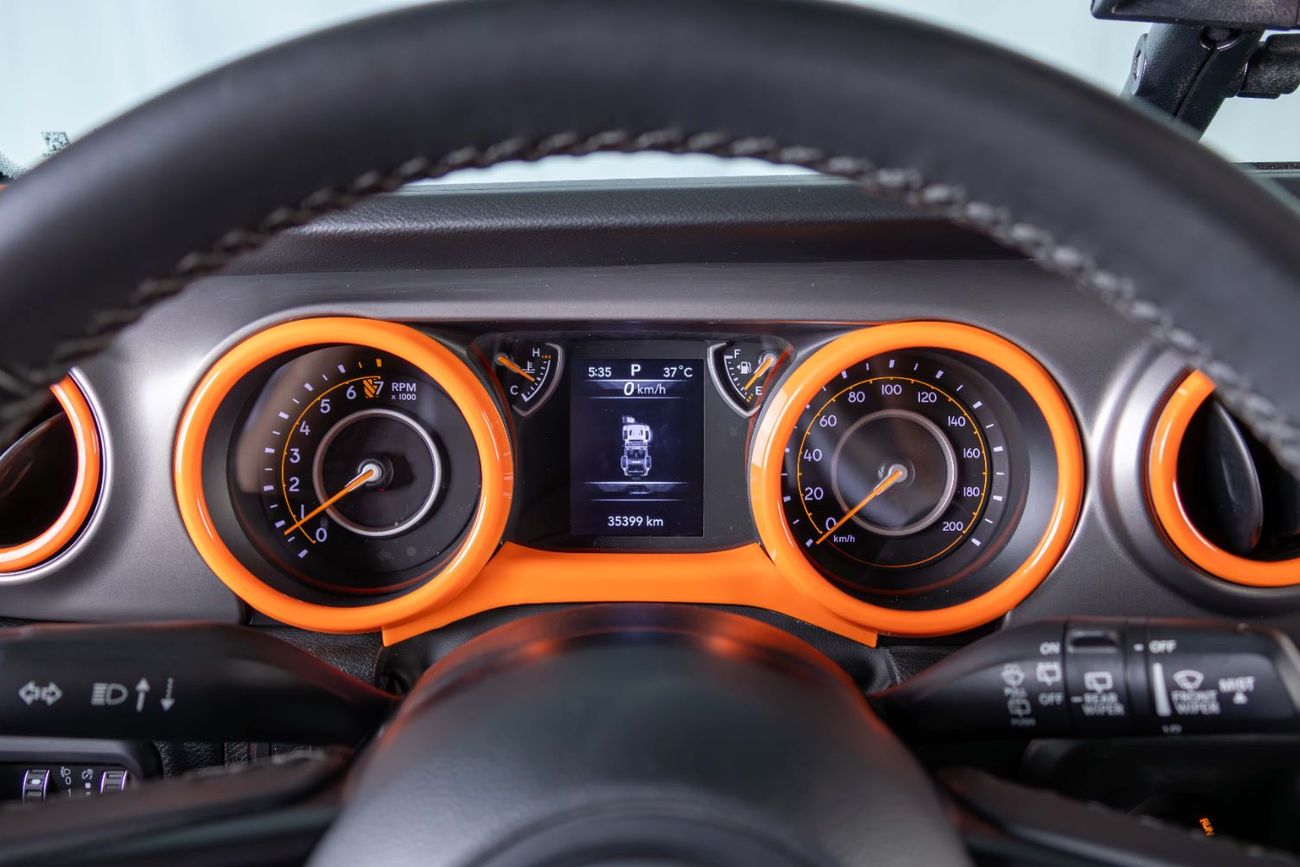 Jeep Wrangler Sport 3.6L A/T (5 Seater) GCC-Jeepers Edition-Upgraded-FSH-Al Futtaim Warranty and Service Contract