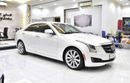 كاديلاك ATS EXCELLENT DEAL for our Cadillac ATS ( 2015 Model ) in White Color GCC Specs