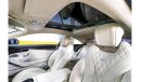Mercedes Benz S 500 Coupe Mercedes Benz S500 AMG Coupe (Exclusive) 2015 Lowest Mileage GCC under Warranty with Fl