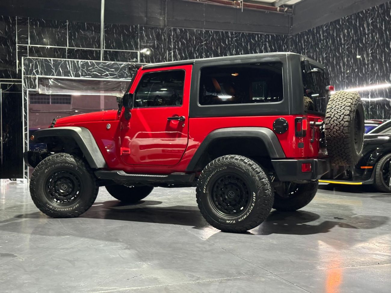 جيب رانجلر Willys Wheeler 3.6L A/T (2 Door) 2018 Jeep Wrangler JK Willys, Warranty, Full Service History, Excel