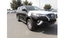 Toyota Fortuner BLACK AUTO TRANSMISSION SUV PETROL 2019 MODEL 2.7L ENGINE 4 CYLINDER ONLY FOR EXPORT