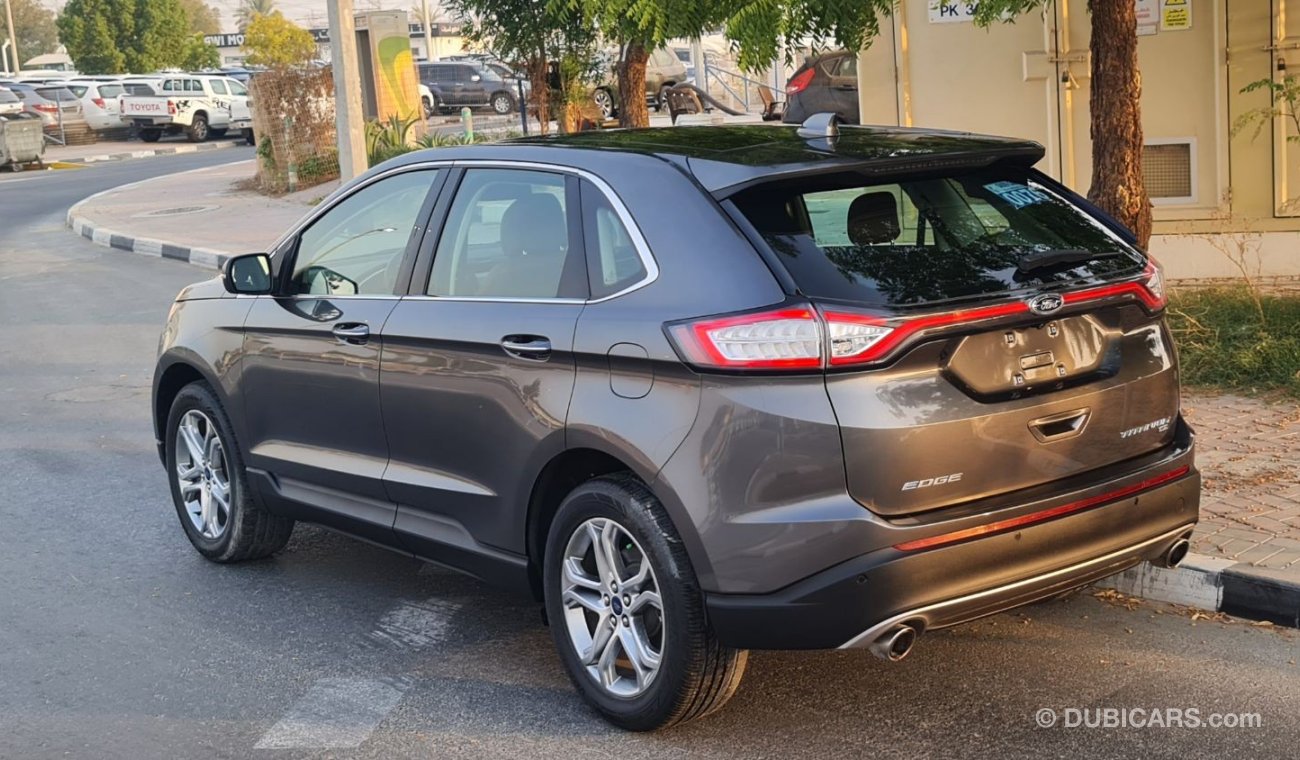 Ford Edge Titanium AWD 2017 Agency Warranty Full Service History GCC