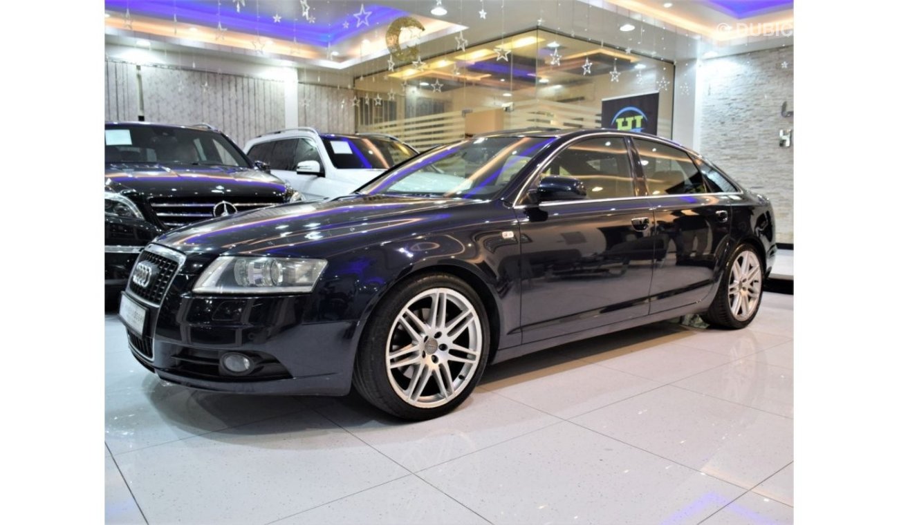 أودي A6 EXCELLENT DEAL for our Audi A6 3.2 S-Line 2009 Model!! in Dark Blue Color! GCC Specs