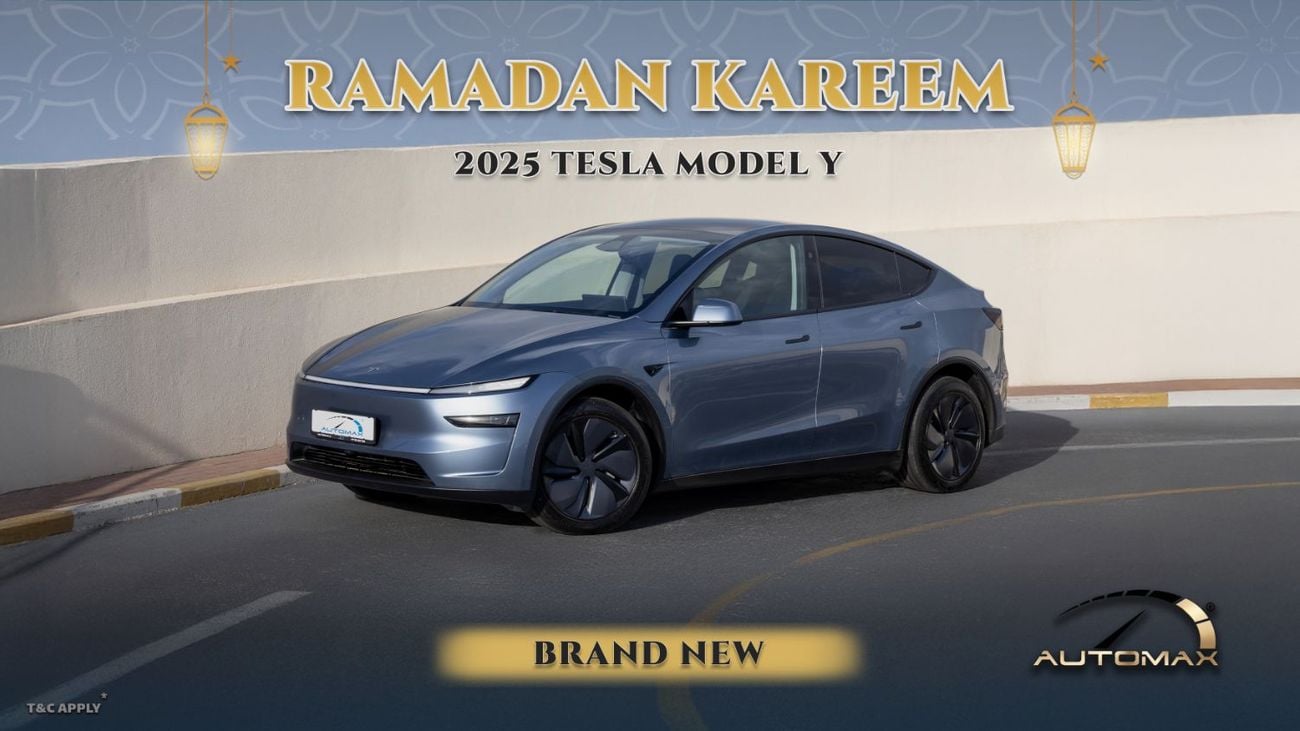 Tesla Model Y RWD 0Km 2025 With 5 Years Or 200,000 Km Warranty