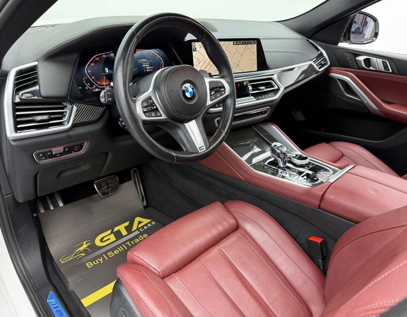 BMW X6 40i M Sport 3.0L 2022 BMW X6 xDrive40i M-Sport, 2026 BMW Warranty + Service Pack, Full BMW Service H