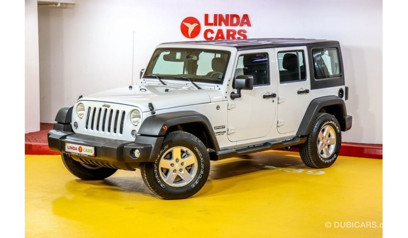 Jeep Wrangler Jeep Wrangler Sport Unlimited 2016 GCC under Warranty.