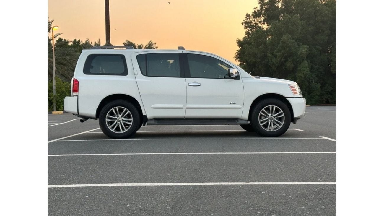 نيسان أرمادا موديل 2007 خليجي فل مواصفات كراسي جلد ومثبت سرعه وفتحه