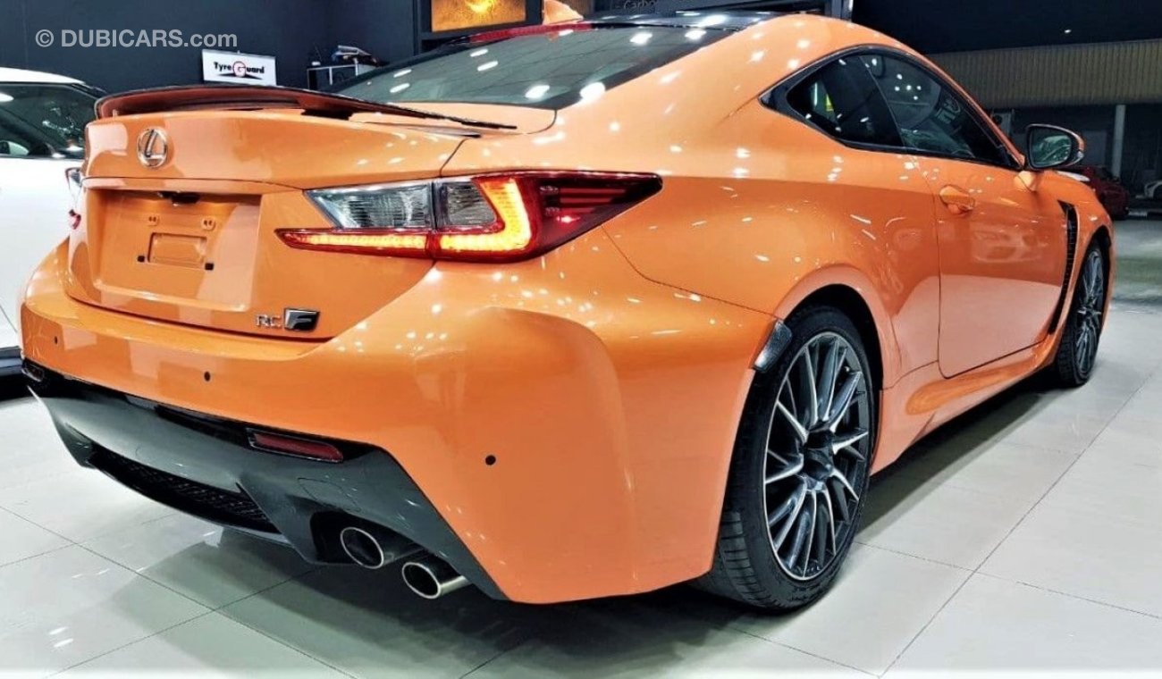 لكزس RC F LEXUS RCF 2015 IN A BEAUTIFUL CONDITION FOR ONLY 115K AED