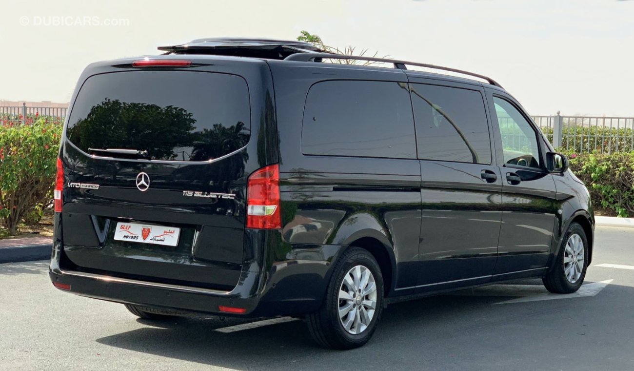 مرسيدس بنز فيتو VITO TOURER MODEL 2015. 116 BLUETEC STAR LIGHT ROOFING --LOW KILOMETER DRIVEN-EXCELLENT CONDITION