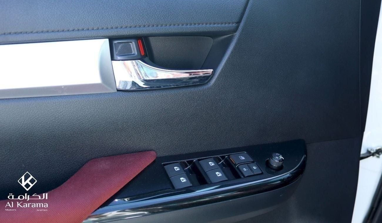 تويوتا هيلوكس تويوتا هايلكس | 2.4 لتر D-4D | S.GLX | جميع المواصفات | أوتوماتيكي | تهوية المقاعد | بطانة الصندوق |